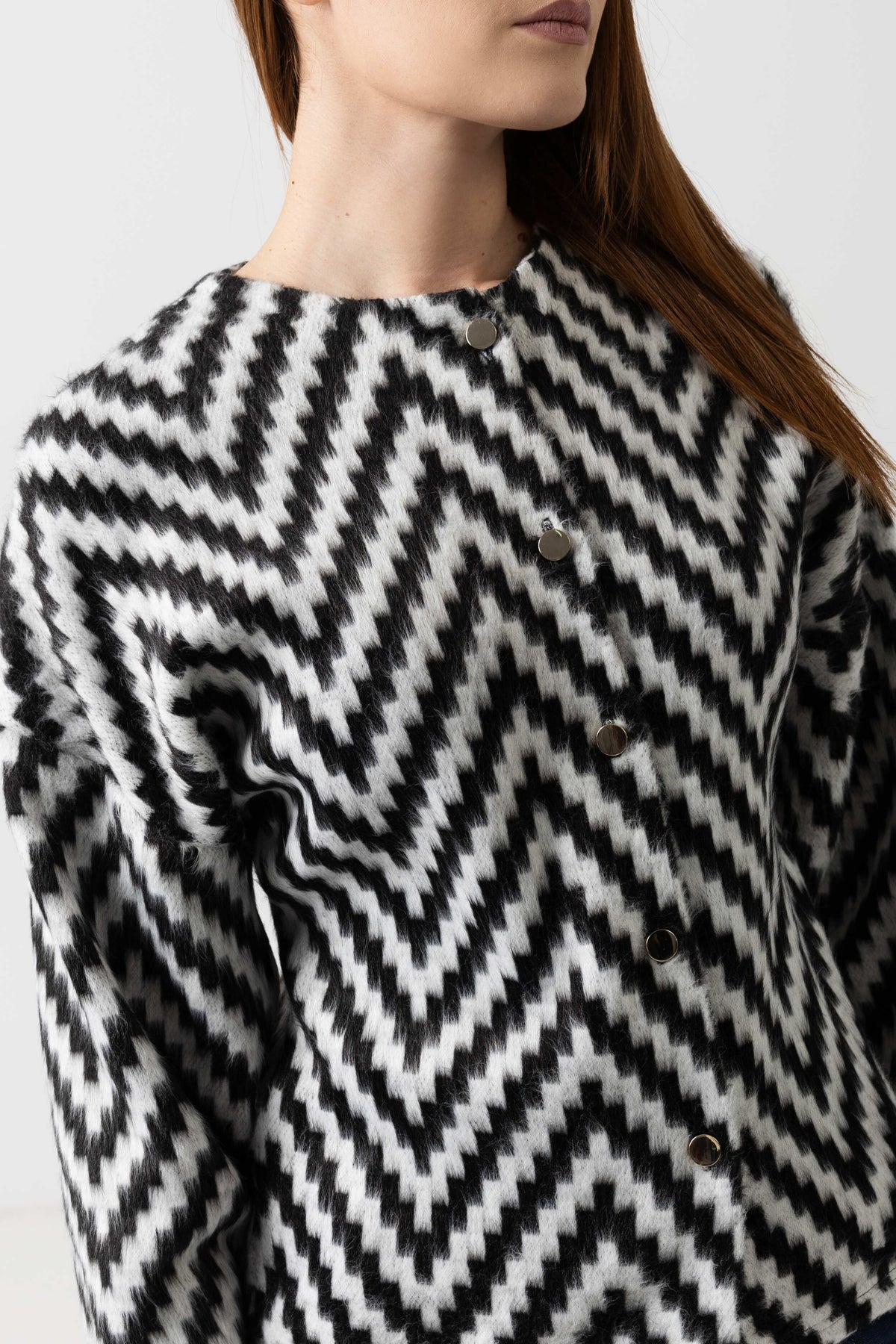 Short woolen jacket