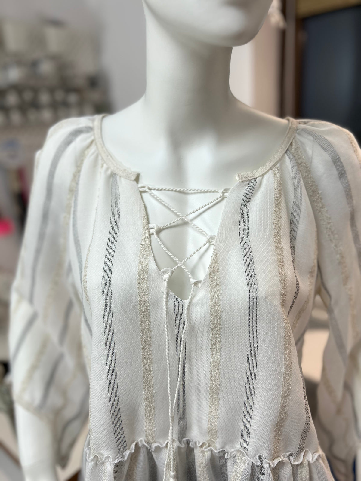 Incarca imaginea in galerie, Bluza tip ie din vascoza