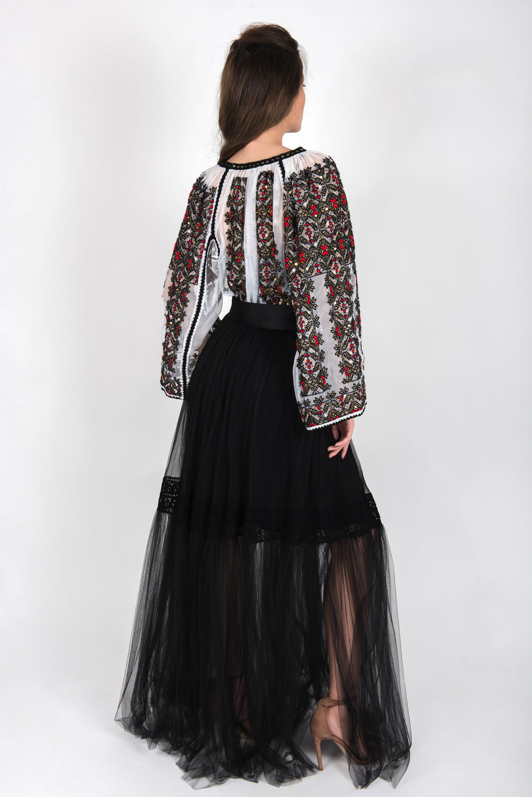 Incarca imaginea in galerie, Fusta tulle negru
