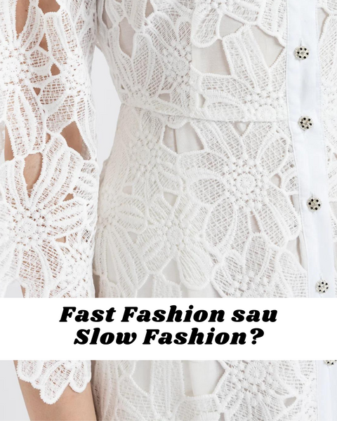 Fast Fashion sau Slow Fashion?