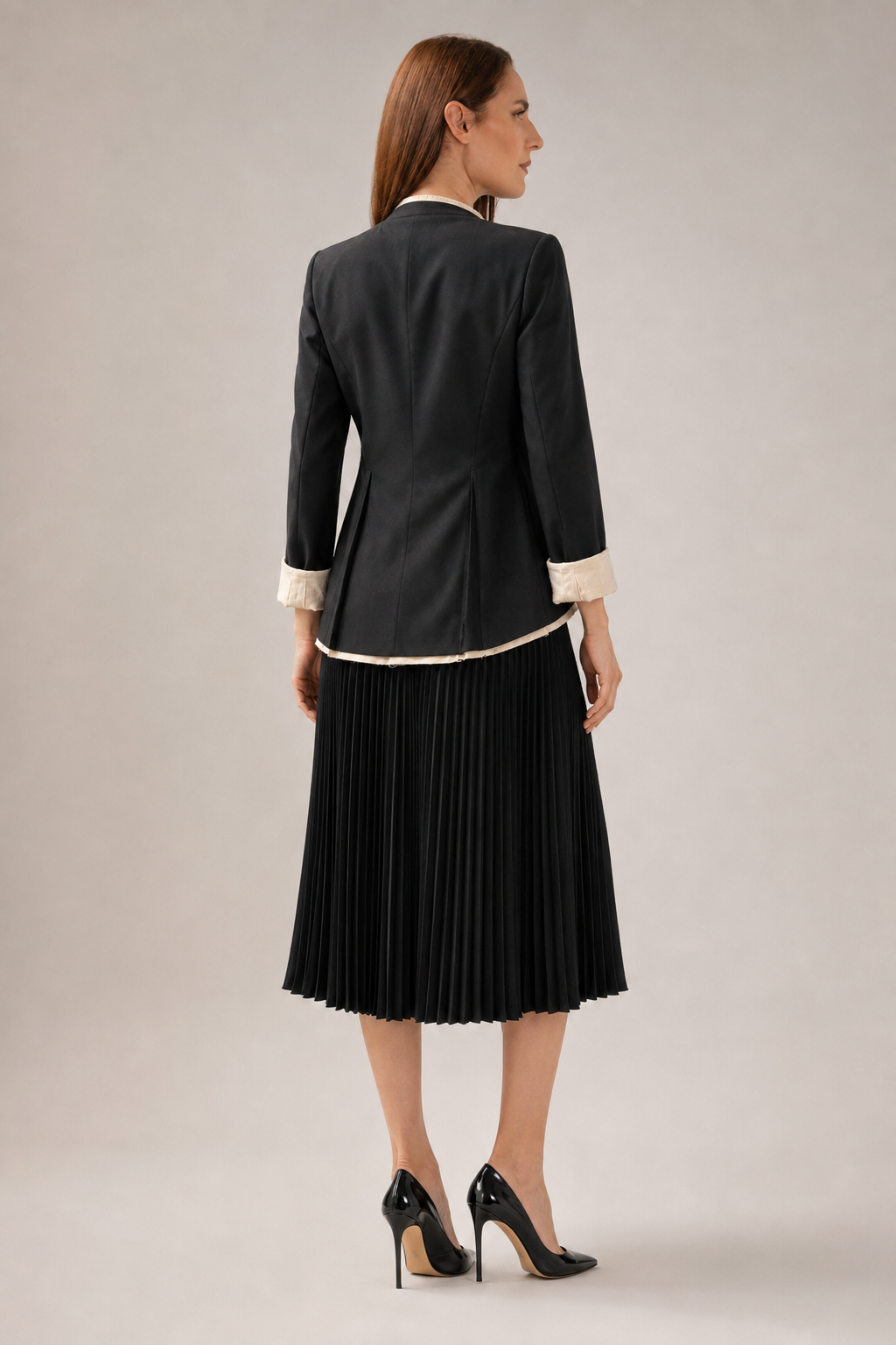 Load image into Gallery viewer, Short skirt woven in a warp