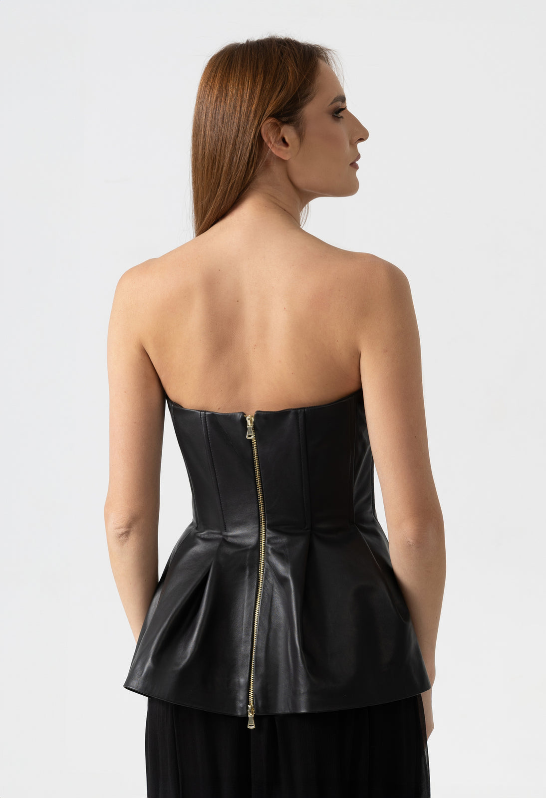 Load image into Gallery viewer, Organza shirt with ivory natural silk and floral embroidery