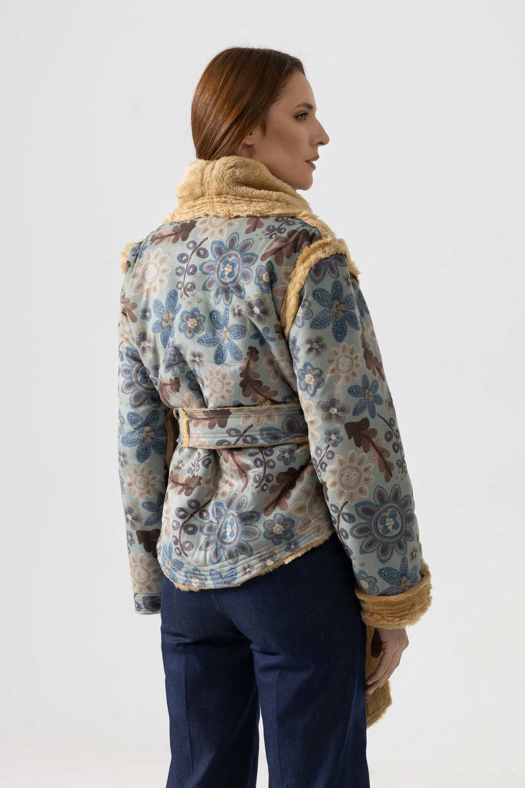 Load image into Gallery viewer, Short skirt woven in a warp