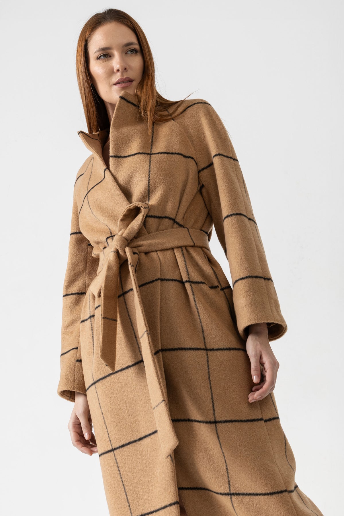Short skirt woven in a warp