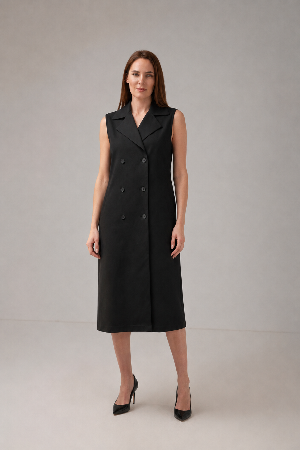Load image into Gallery viewer, Midi dress in printed viscose and macrame appliqué