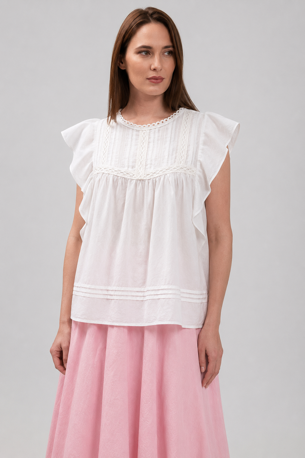 Load image into Gallery viewer, The blouse is made of viscose