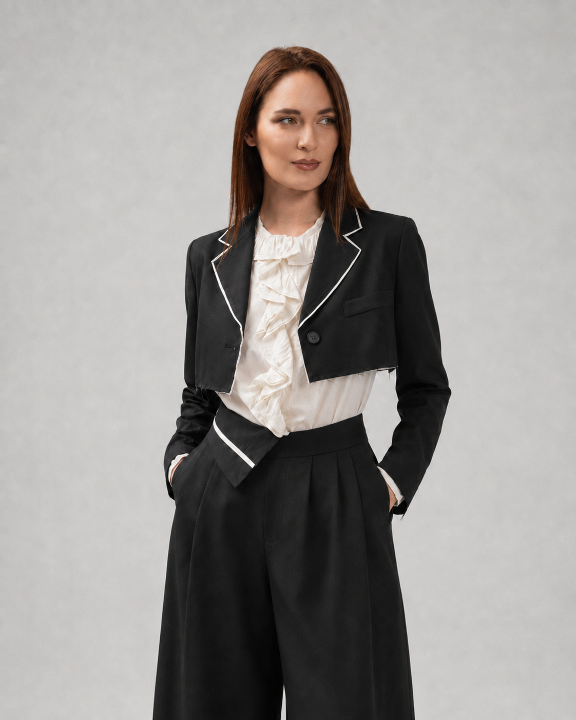 Load image into Gallery viewer, Short skirt woven in a warp