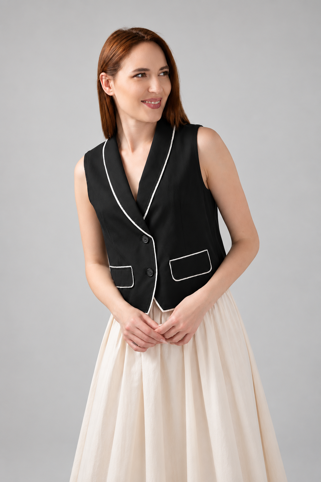 Load image into Gallery viewer, Midi dress in printed viscose and macrame appliqué