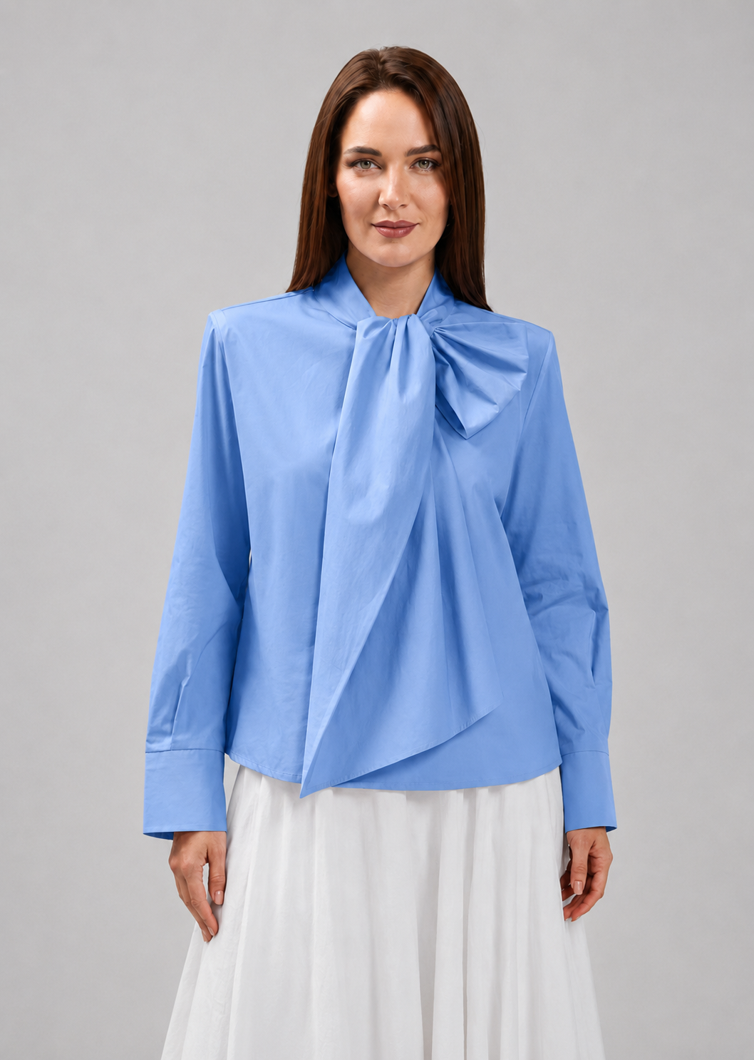 Load image into Gallery viewer, Dark green cotton shirt dress with macrame applications