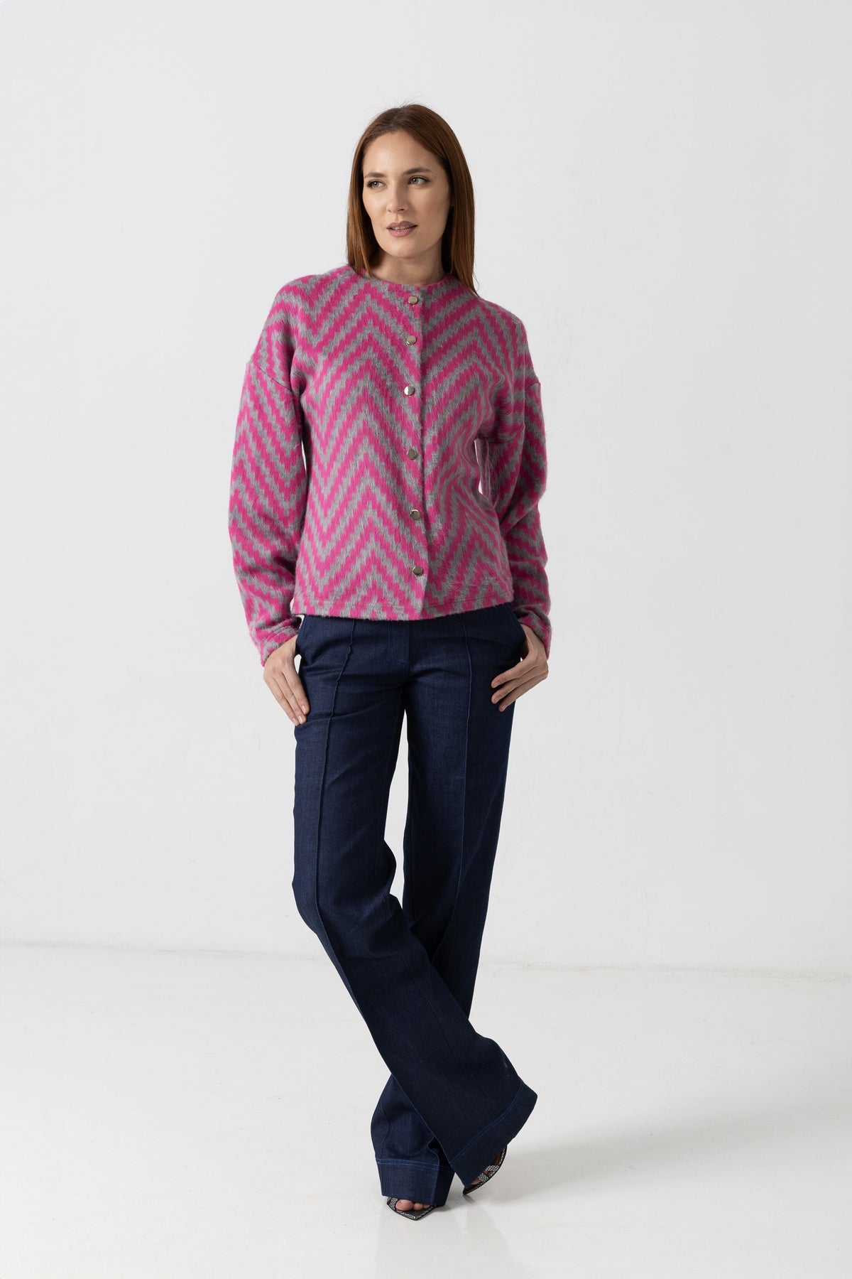 Short woolen jacket