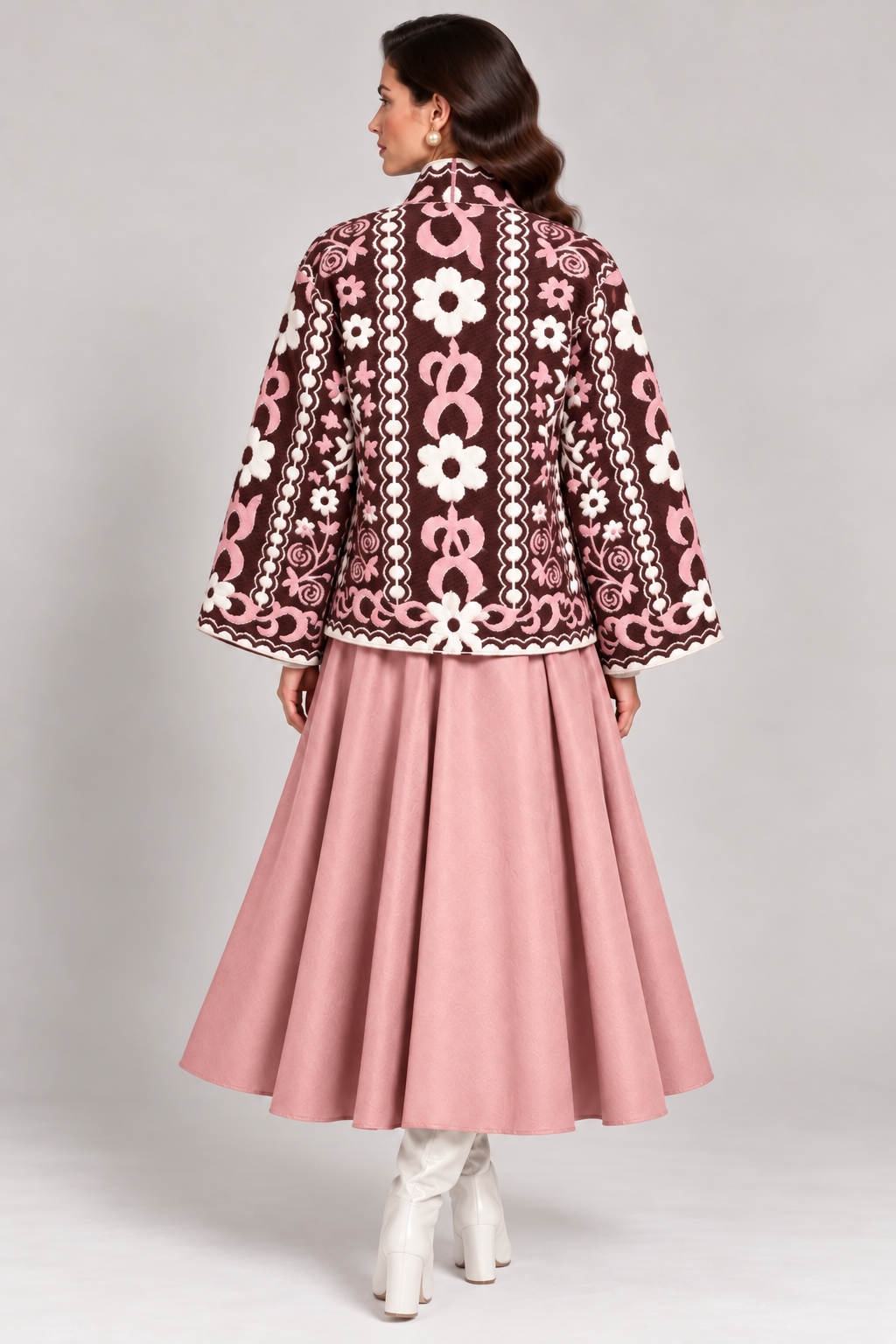 Load image into Gallery viewer, Short skirt woven in a warp