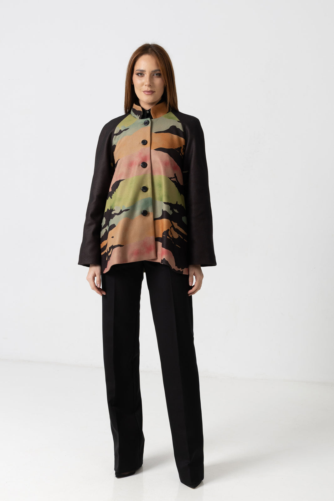 Load image into Gallery viewer, Short skirt woven in a warp