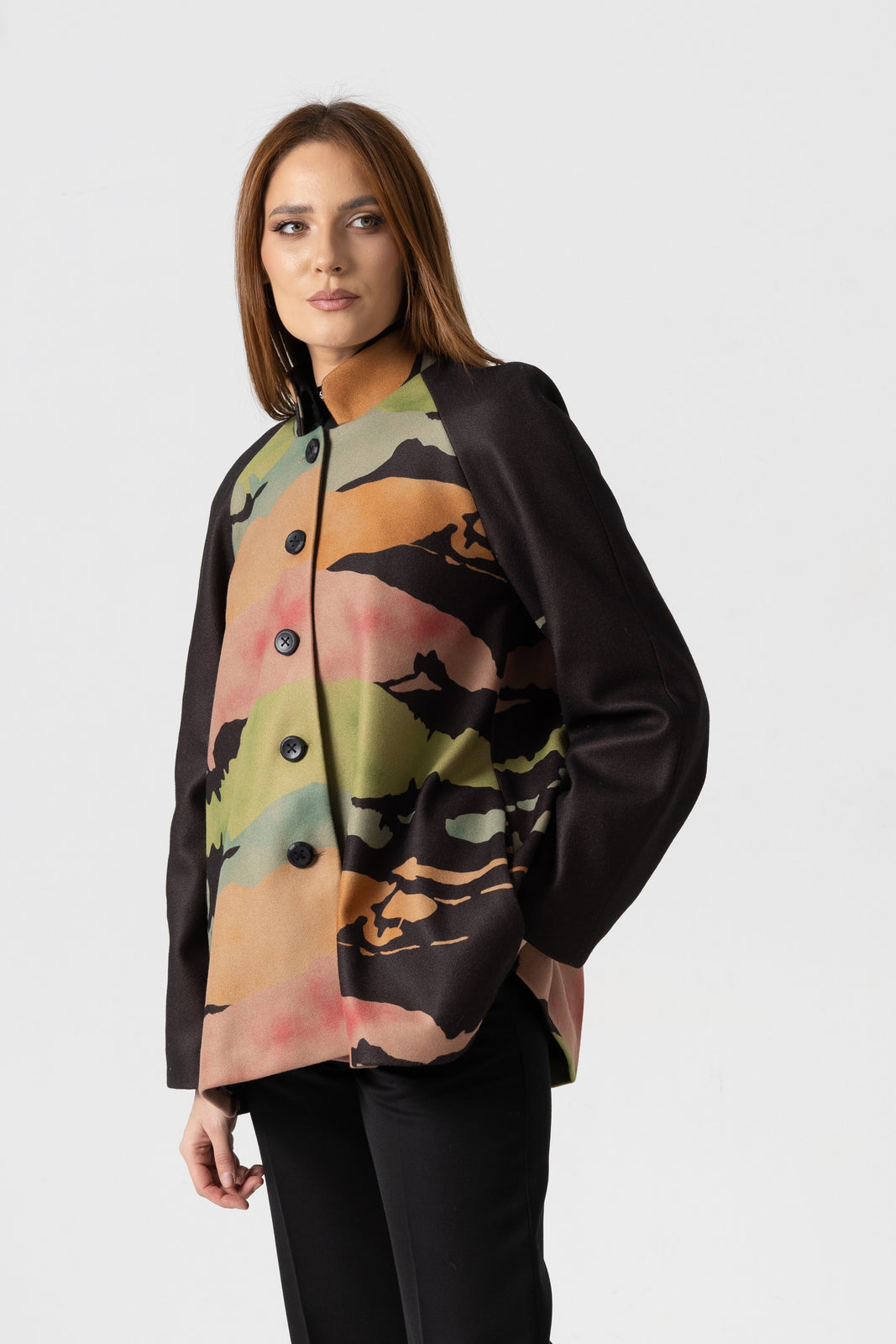 Load image into Gallery viewer, Short skirt woven in a warp