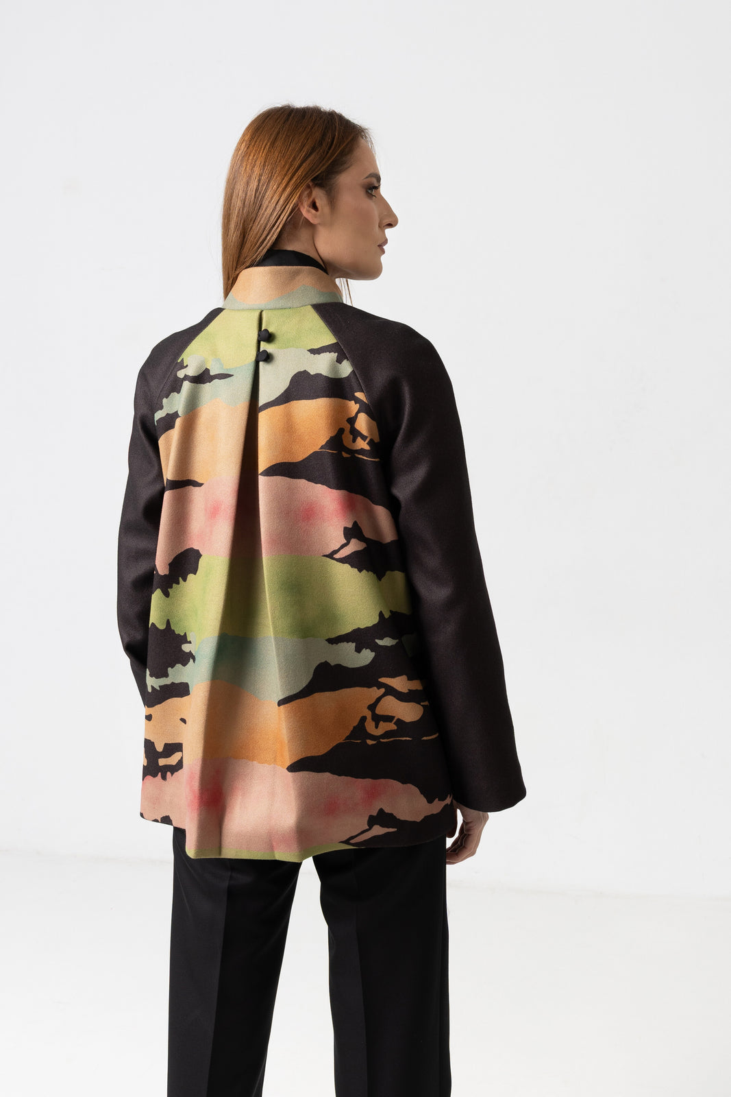 Load image into Gallery viewer, Short skirt woven in a warp