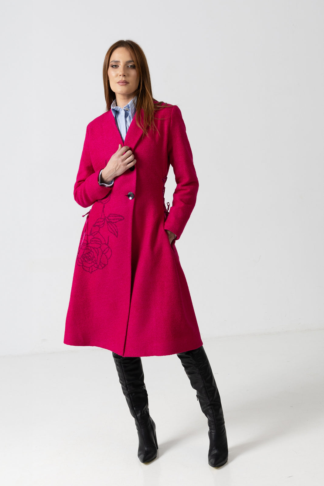 Load image into Gallery viewer, Short skirt woven in a warp