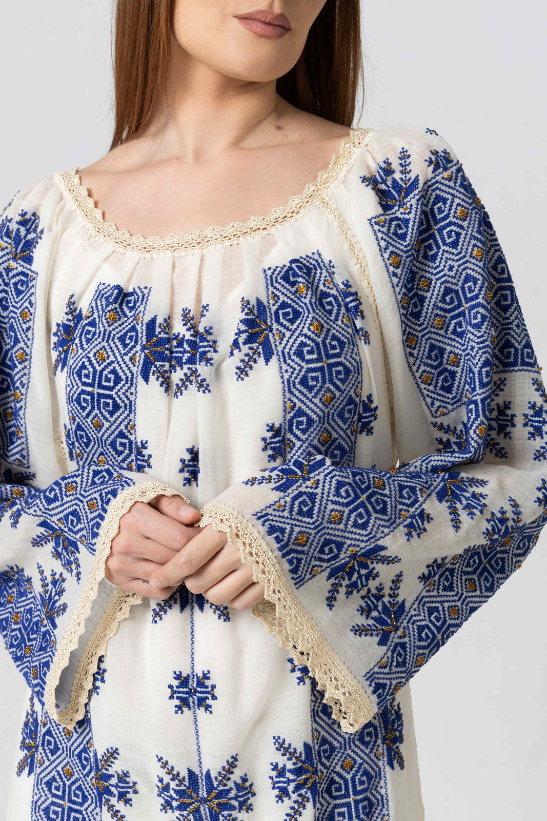 Load image into Gallery viewer, Hand-sewn merino wool dress