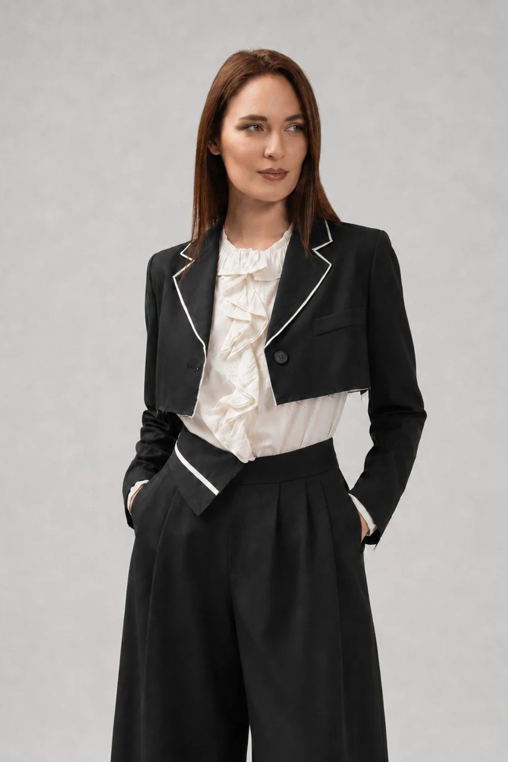 Load image into Gallery viewer, Short skirt woven in a warp