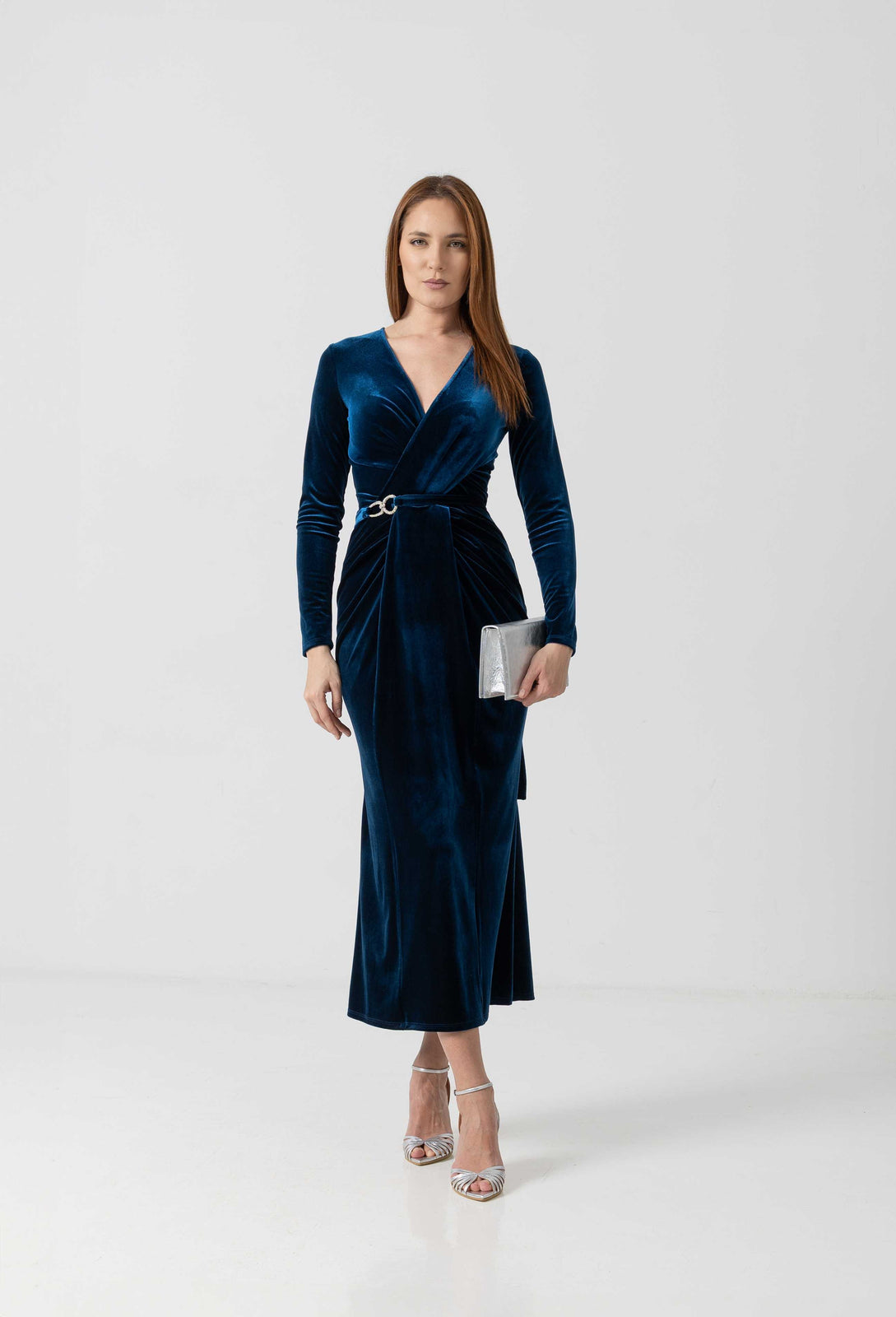 Load image into Gallery viewer, Midi white taffeta skirt